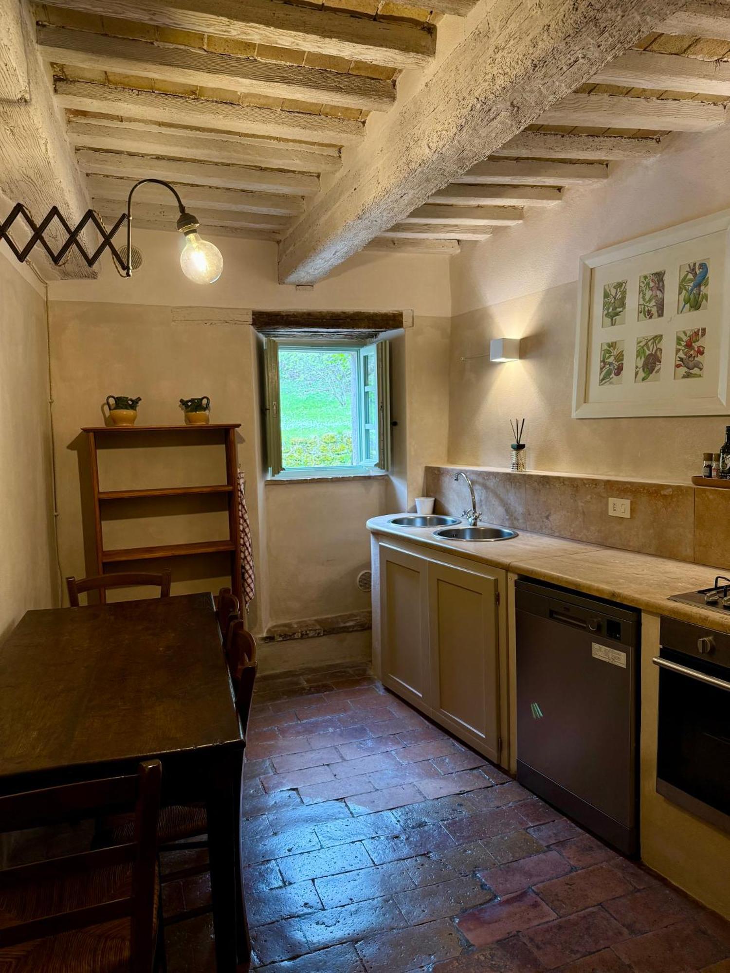 Casa Di Pietro In Vivo D'Orcia, Pool Villa Екстериор снимка