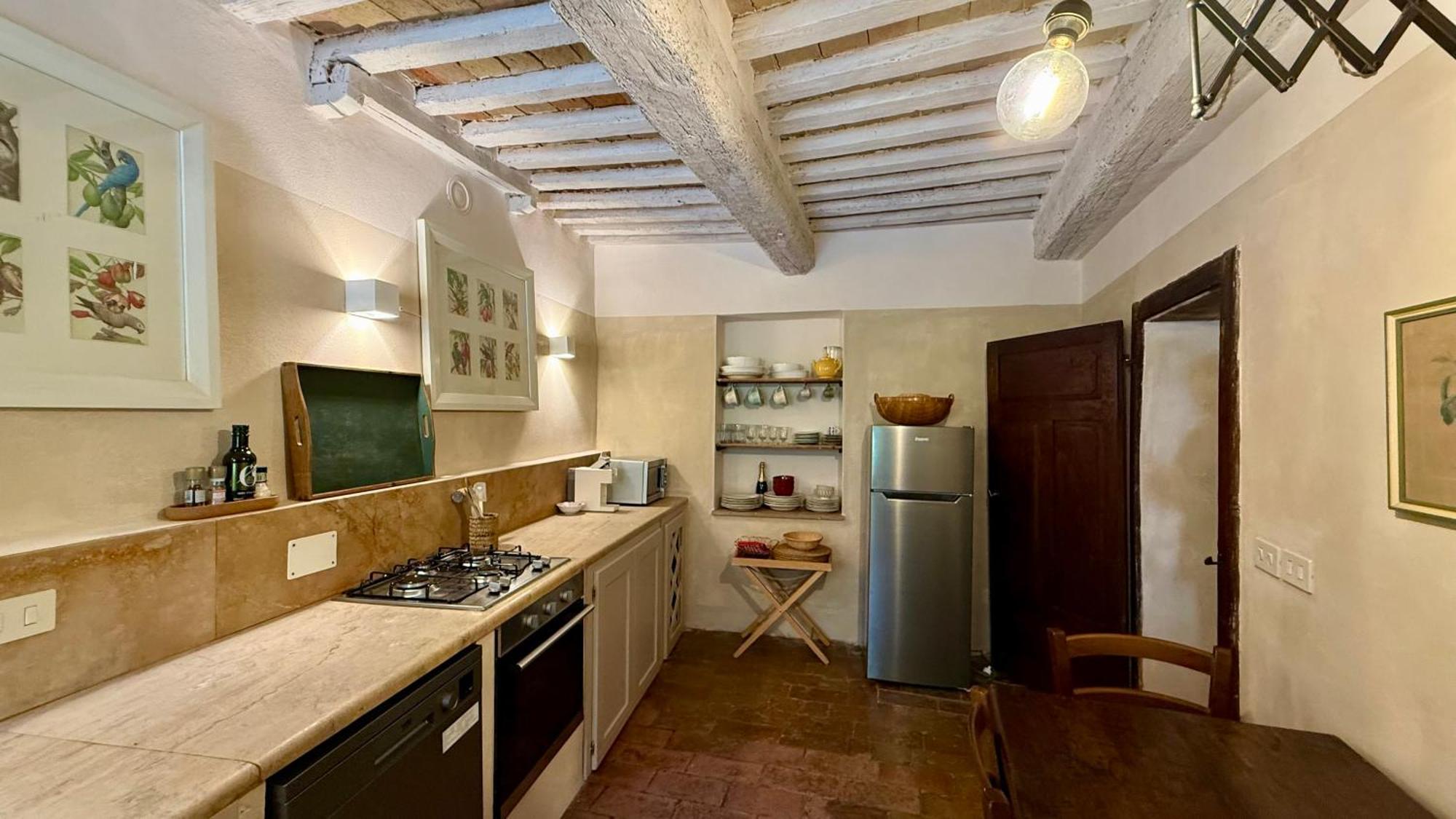 Casa Di Pietro In Vivo D'Orcia, Pool Villa Екстериор снимка